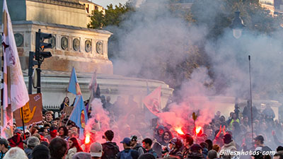 Manifestation de la NUPES 16 octobre 2022